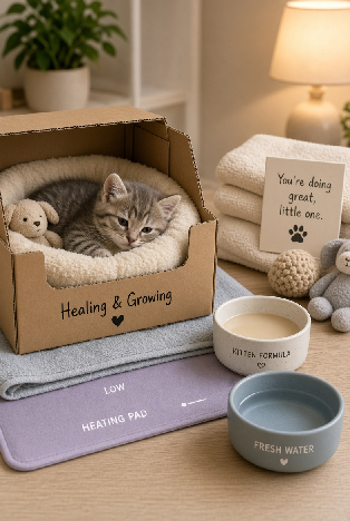 How to Care for a Rescued Kitten Guide